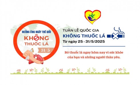 2025 Hưởng ứng Ngày PC thuốc lá