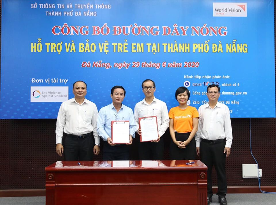 Công bố đường dây nóng về hỗ trợ và bảo vệ trẻ em tại Thành phố Đà Nẵng